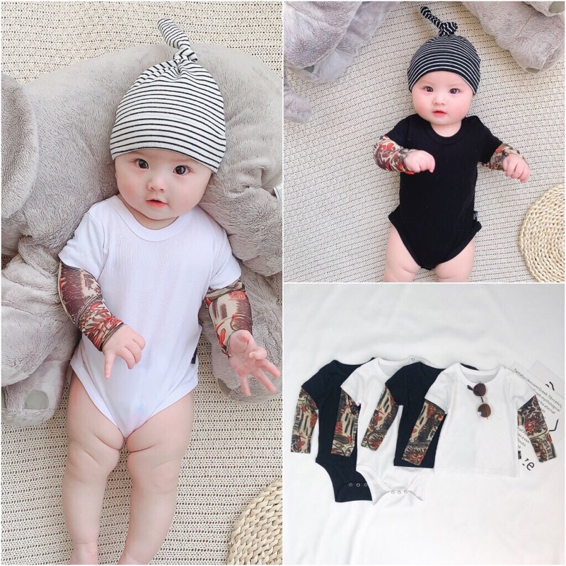 Body tay in xăm tặng mũ chóp mã 29045