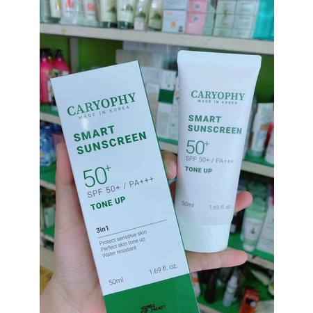 [Mã SKAMPUSH11 giảm 10% đơn 200k] Kem chống nắng cho da dầu mụn hàn quốc kem xịt chống nắng cho da khô da mụn Caryophy | BigBuy360 - bigbuy360.vn