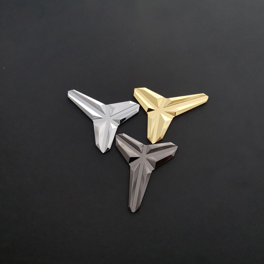 Nhãn Dán Ba Chiều Bằng Kim Loại In logo kobe Thể Thao Độ Chính Xác Cao Trang Trí Xe Hơi