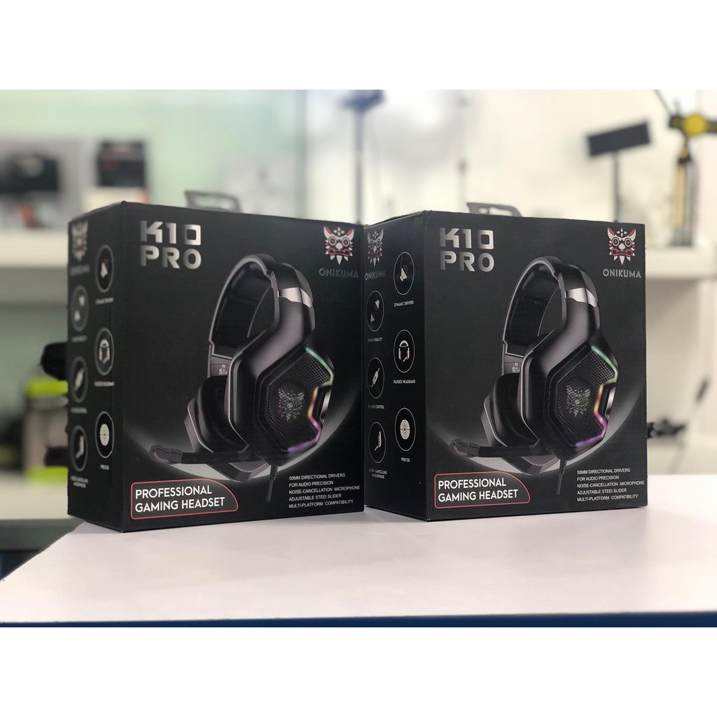 Tai Nghe Trùm Đầu Chơi Game Có Mic Onikuma K10 Xbox