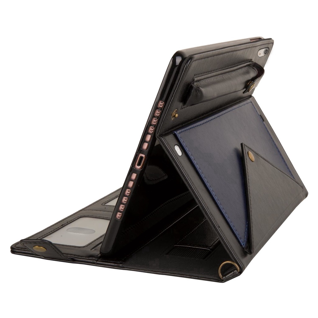 Ốp điện thoại bằng da có dây đeo vai kèm ngăn đựng bút cho Apple iPad Pro 12.9 inch 12.9" 2015 2017 2018 2020 | BigBuy360 - bigbuy360.vn