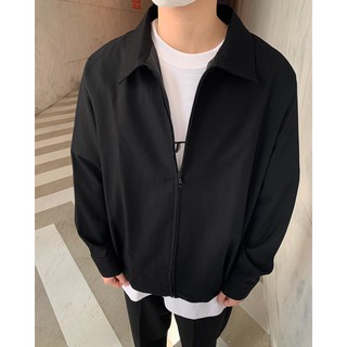 ZIP OUTER đen - ÁO KHOÁC BASIC ''CHUOTTRANG''