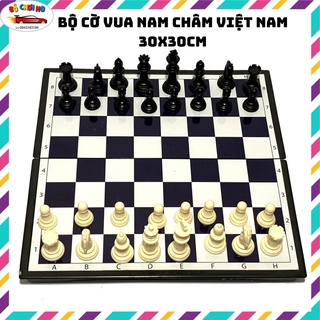 Bộ cờ vua nam châm quốc tế hàng Việt Nam Sato size 30x30cm(380)