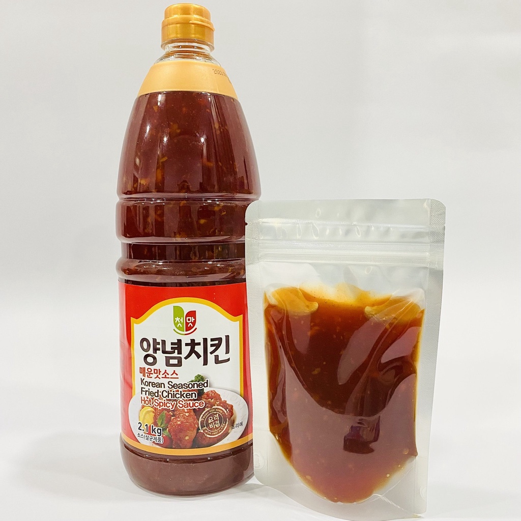 Sốt Gà cay Hàn Quốc Chungwoo túi zip 200g - LuNa Store