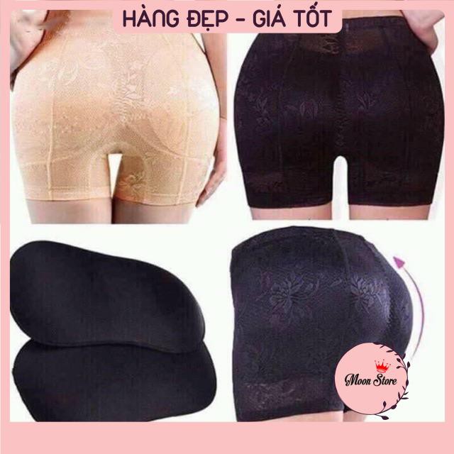 [Mã 12FASHIONSALE1 giảm 10K đơn 50K] Quần đùi độn mông và hông gen bụng đa năng 2in1