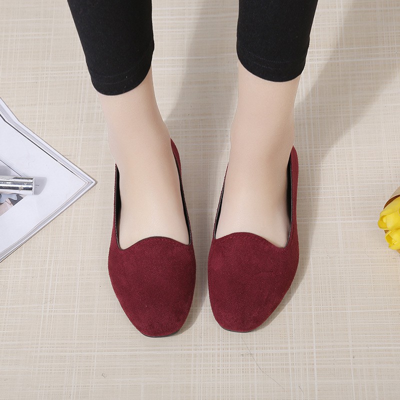 Giày đế bệt cỡ lớn đơn giản dành cho nữ | BigBuy360 - bigbuy360.vn