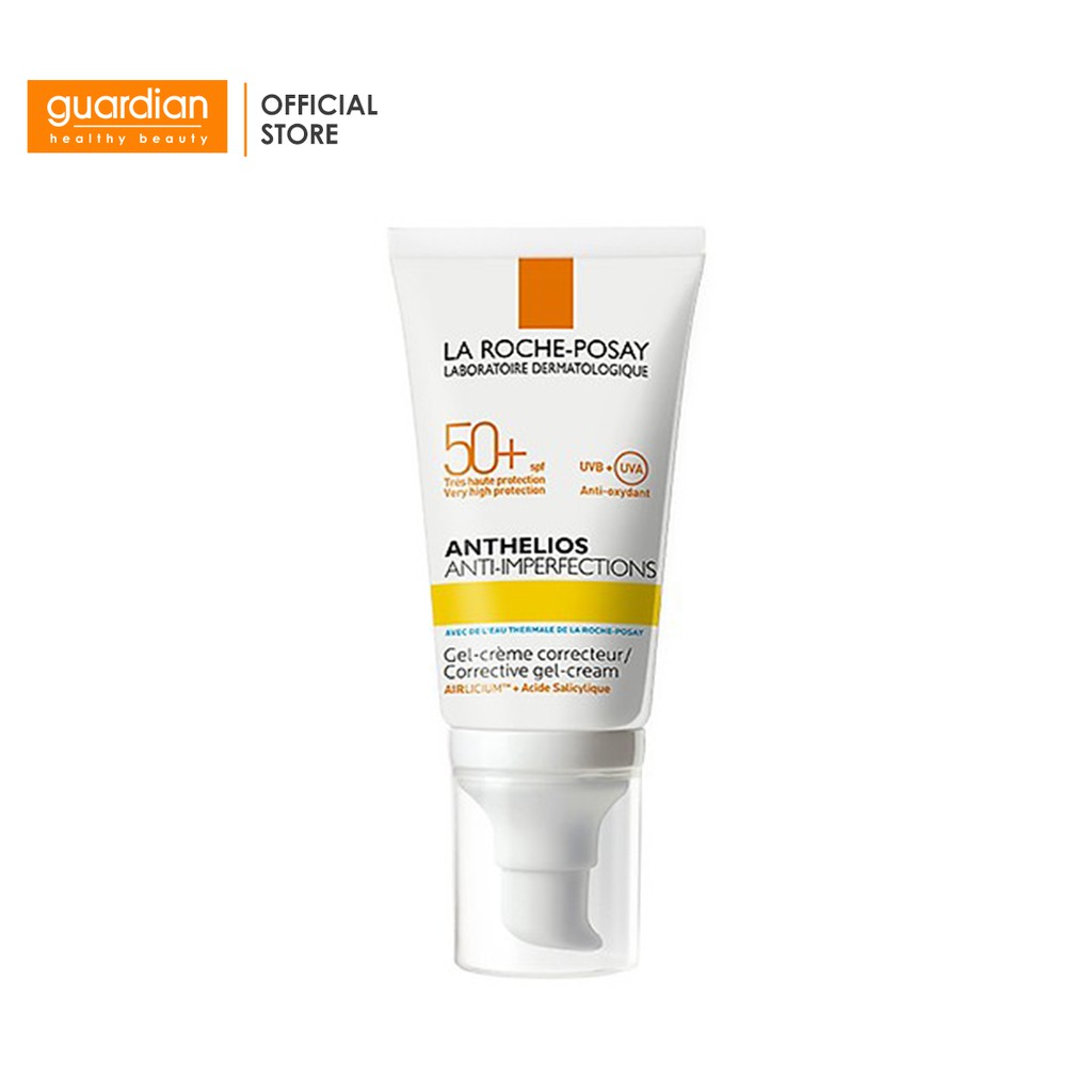 Kem chống nắng cho da bóng dầu dễ nổi mụn La Roche-Posay Anthelios Anti-Imperfections SPF 50+ (50ml) | BigBuy360 - bigbuy360.vn