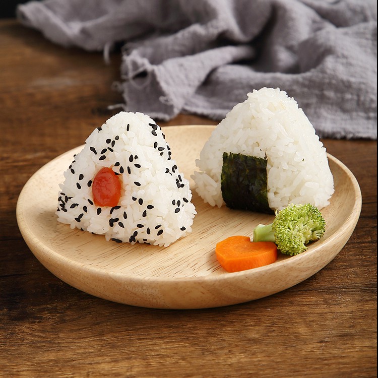 Cơm nắm hình tam giác làm khuôn sushi tạo tác gia dụng lười mài bento dụng cụ cơm cuộn rong biển