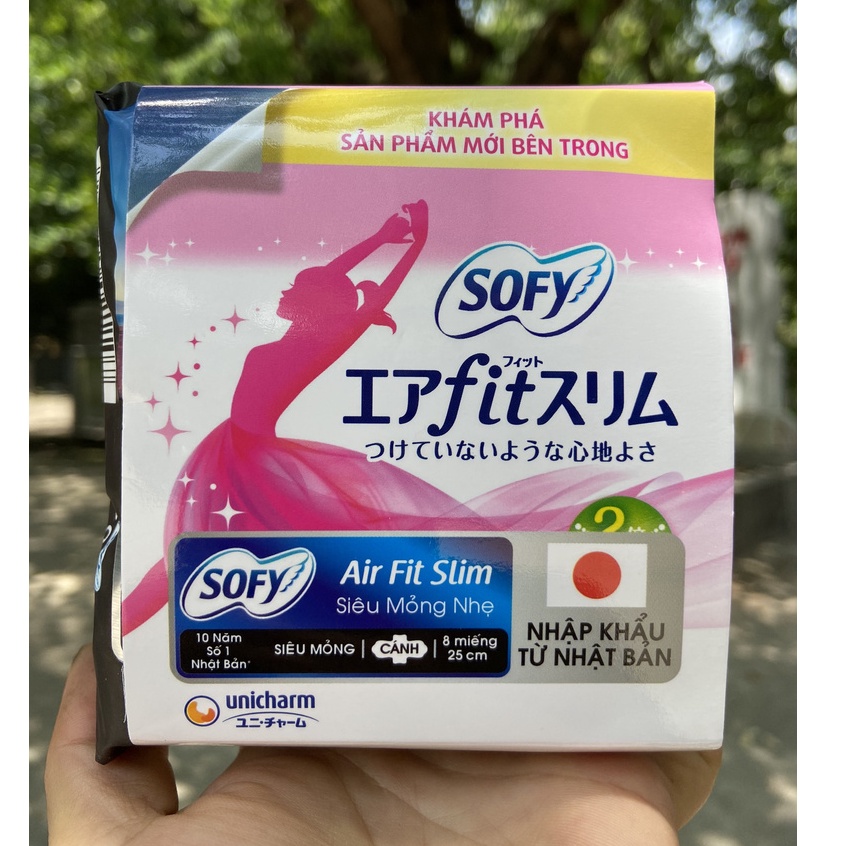 BĂNG VỆ SINH SOFY NHẬP KHẨU TỪ NHẬT BẢN 25CM