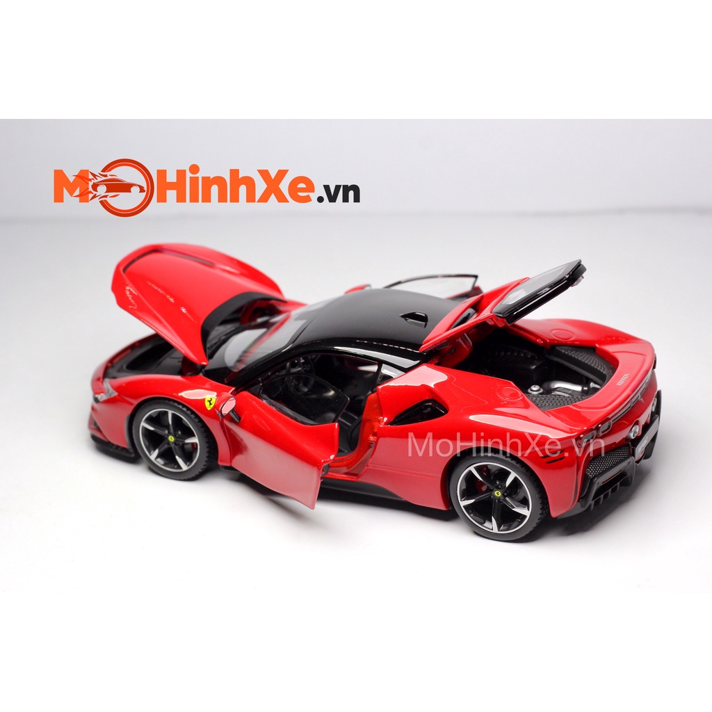 MÔ HÌNH XE FERRARI SF90 1:24 BBURAGO