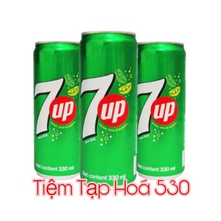 Thùng 24 lon 7UP vị chanh 330ml ( có lốc lẻ )