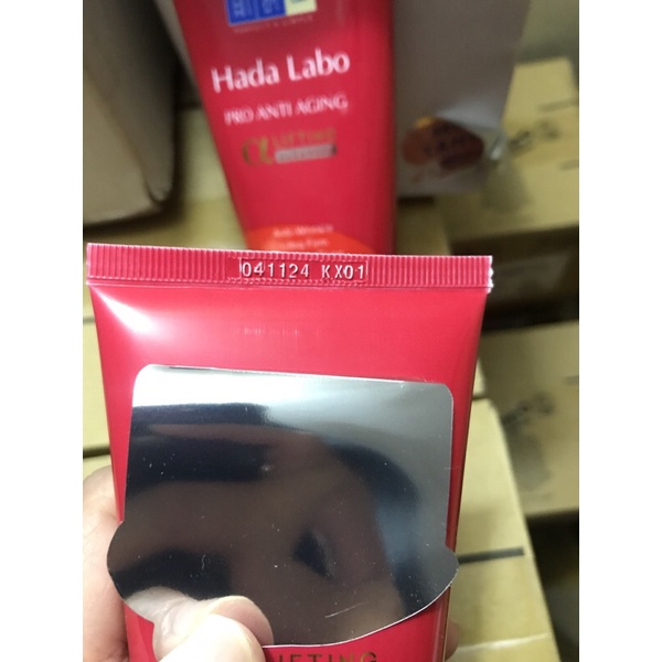 Kem rửa mặt chống lão hoá Hadalabo Pro Anti Aging 80g