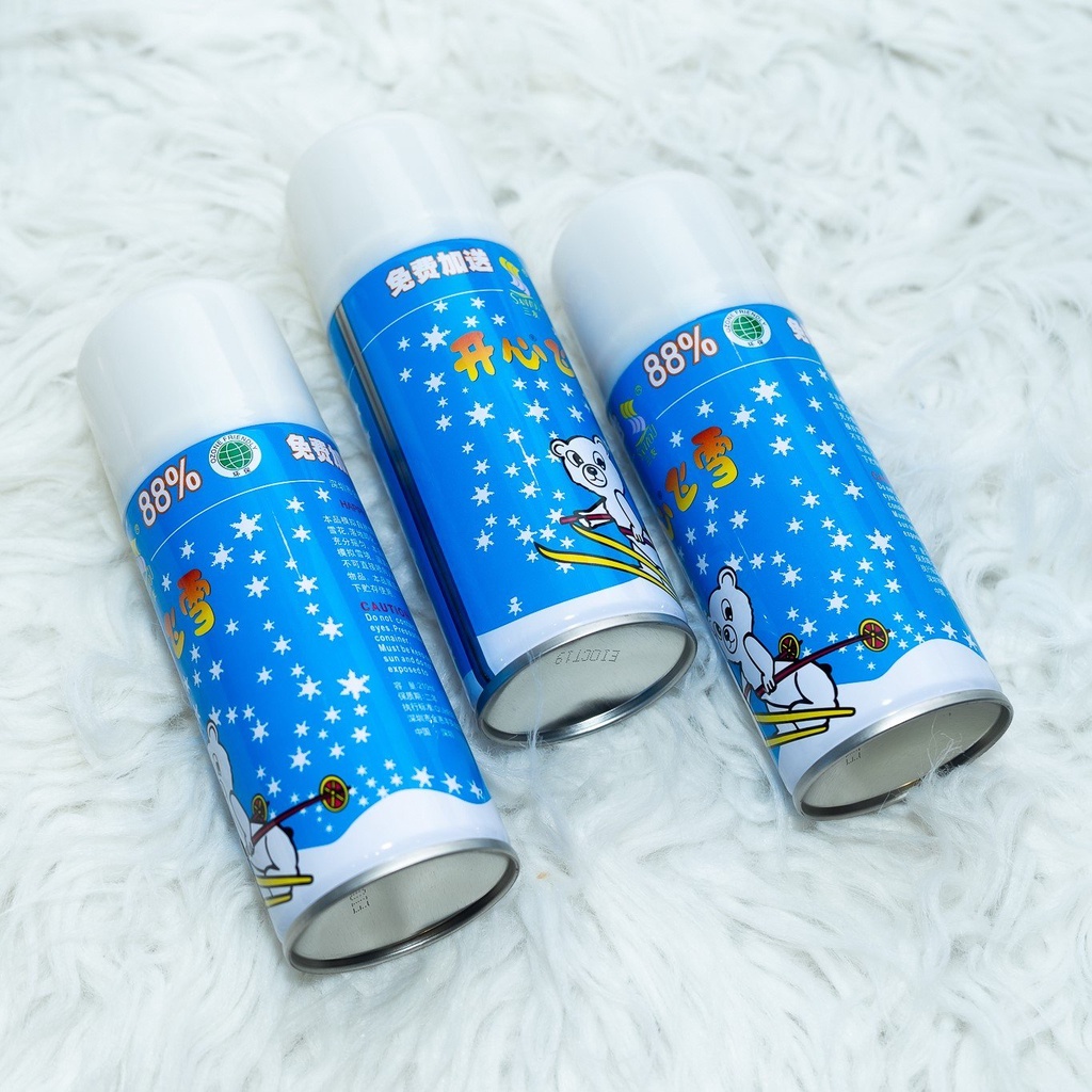 Chai Xịt Tuyết trắng đồ chơi Trang Trí Sinh Nhật