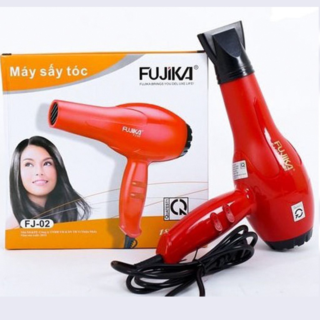 Ion oxy âm[BH 12 THÁNG] Máy Sấy Tóc 1800W Fujika FJ-02 B5 Với 2 Chế Độ Tiện Lợi Bảo Vệ Chuyên Dụng Cho Gia Đình,Ch