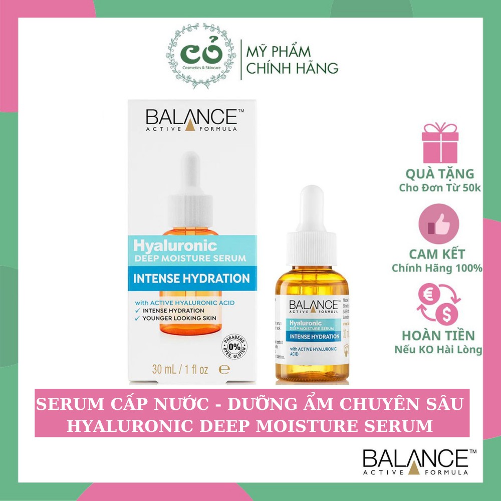 [Mã SKAMCLU9 giảm 10% đơn 100K] Tinh chất Hyaluronic Deep Moisture Serum Balance