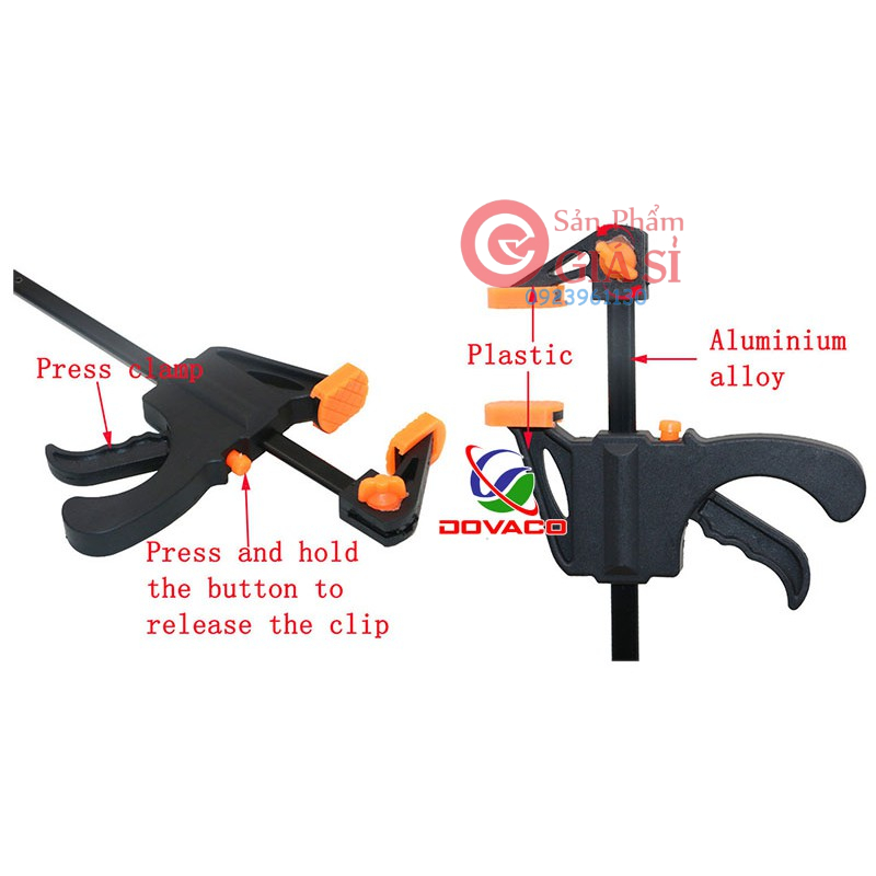 Dụng cụ kẹp đồ, giữ đồ chế biến gỗ 4 inch ❤️freeship❤️