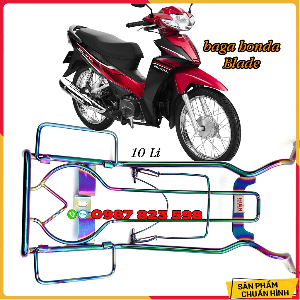 Baga Wave Blade Titan 7 Màu 10 Li Kim Phụng - Baga Honda Blade ( Blade số )