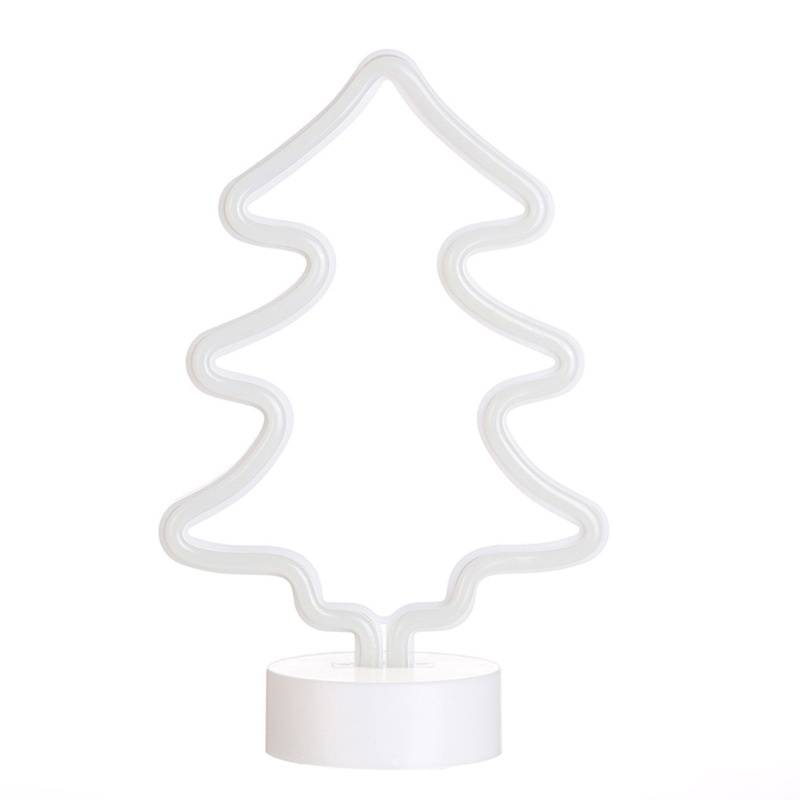 Đèn LED Neon Hình Cây Thông Giáng Sinh Trang Trí Phòng Ngủ / Tiệc Tùng / Lễ Hội