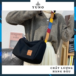 Túi Vải Tote Canvas Đeo Chéo Nữ Vải Đẹp Chắc Thiết Kế Thời Trang Cá Tính YUNO M16