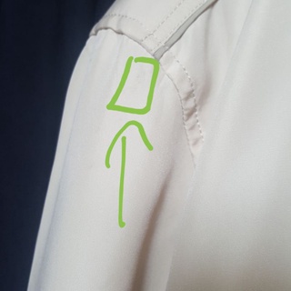 Áo khoác trắng Jacket 2hand