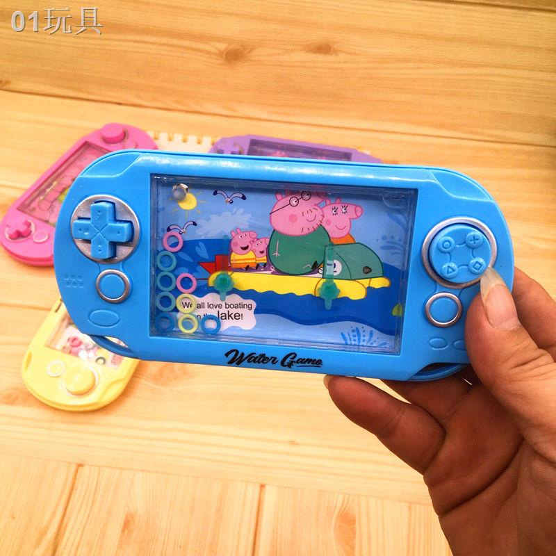 Peppa Pig Water Ring Trò chơi Máy nước Ký ức cổ điển Máy chơi trò chơi Siêu nhân Đồ chơi trẻ em Quà tặng