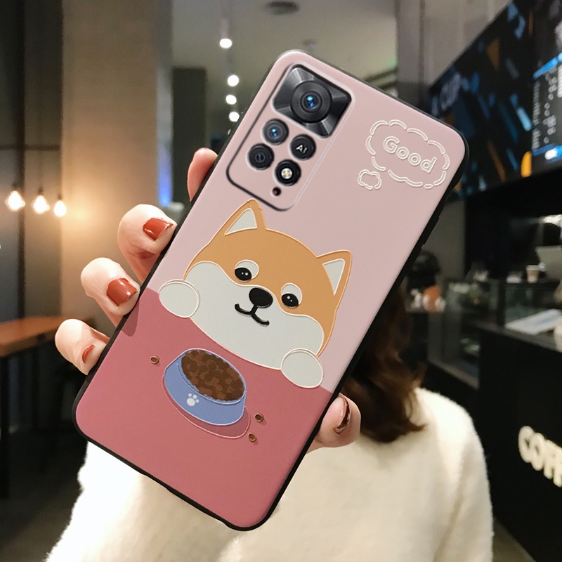 Ốp Điện Thoại Mềm In Hoạt Hình Cho Xiaomi 11T Pro Redmi Note 11 4G Redmi 10C Mi 11 Lite