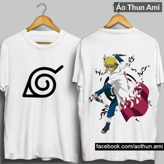 (SALE) ⚡️FREESHIP⚡️Áo Thun In 2 Mặt Hokage Đệ Tứ - Áo Thun Naruto
