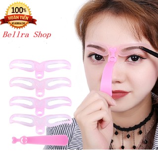 Set 4 Khuôn Kẻ Lông Mày Cầm Tay