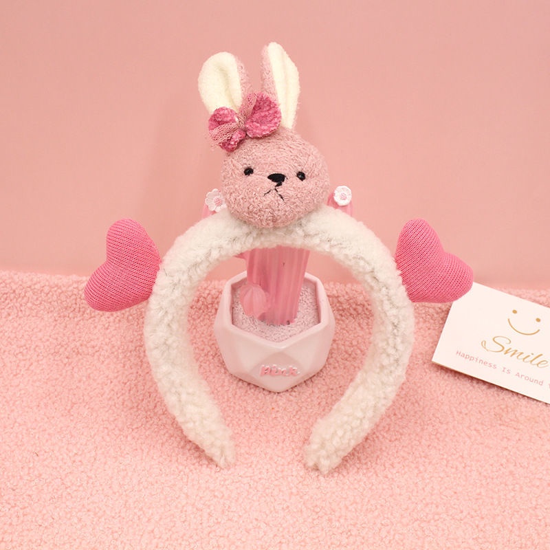 Băng đô thời trang hình gấu giản đơn xinh xắn dành cho nữ