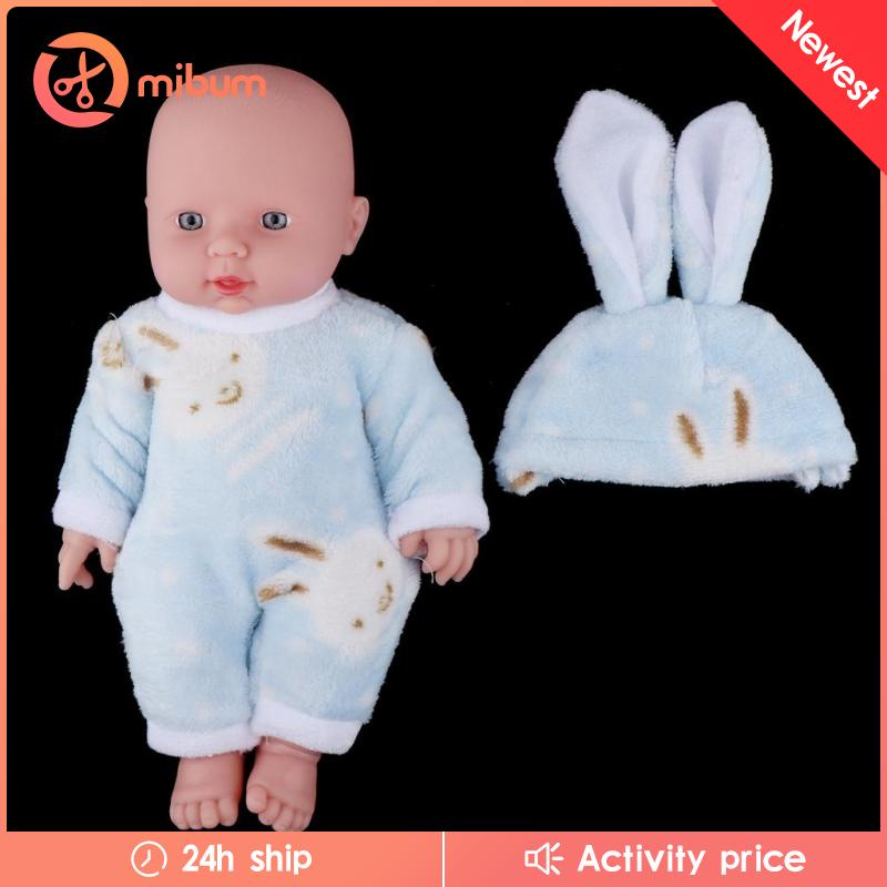 Búp Bê Em Bé Sơ Sinh 30cm Đầy Đủ Bằng Vinyl