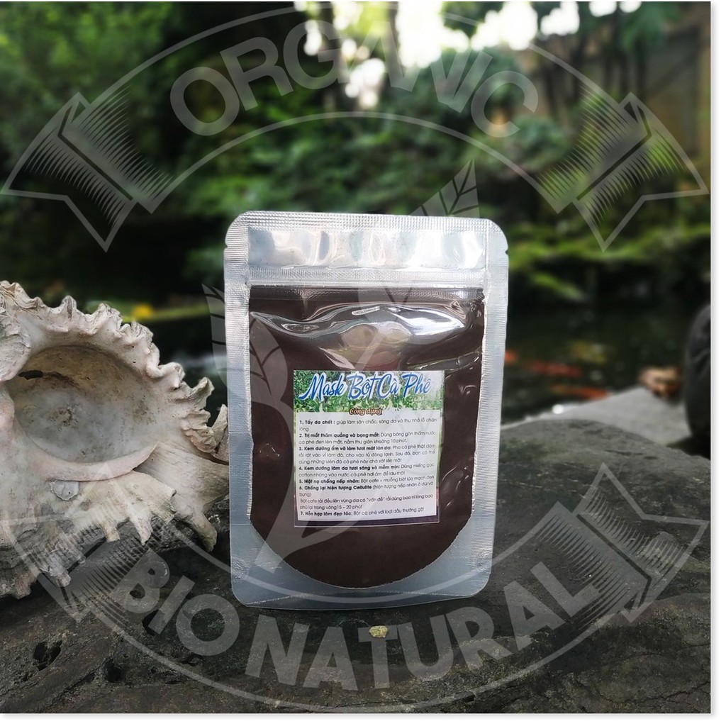 [HAMI NATURAL] Bột đắp mặt nạ Mask Bột Cà Phê HANDMADE