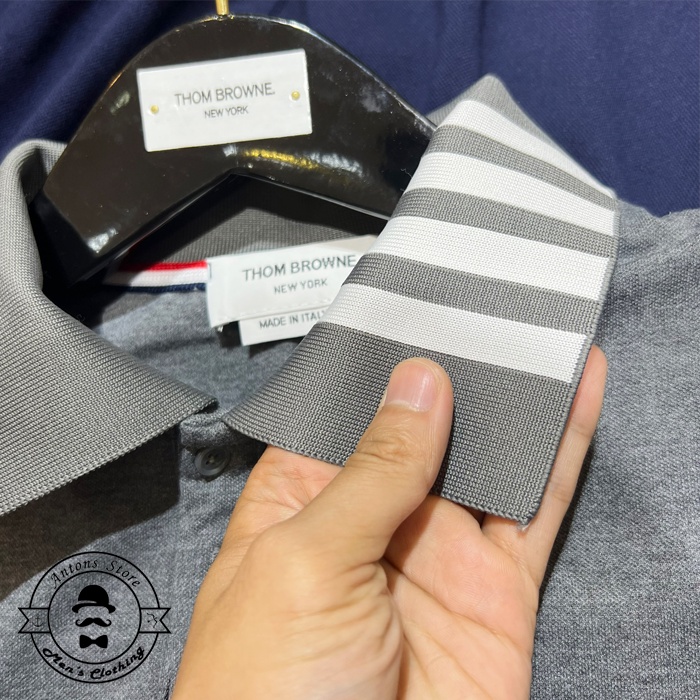 Áo Polo Thom Browne 4 Vạch Cổ Nhiều Màu