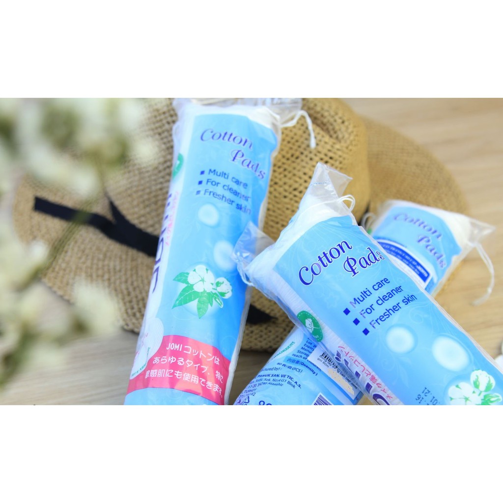 Bông tẩy trang Jomi Cotton Pads Nhật Bản 120 miếng