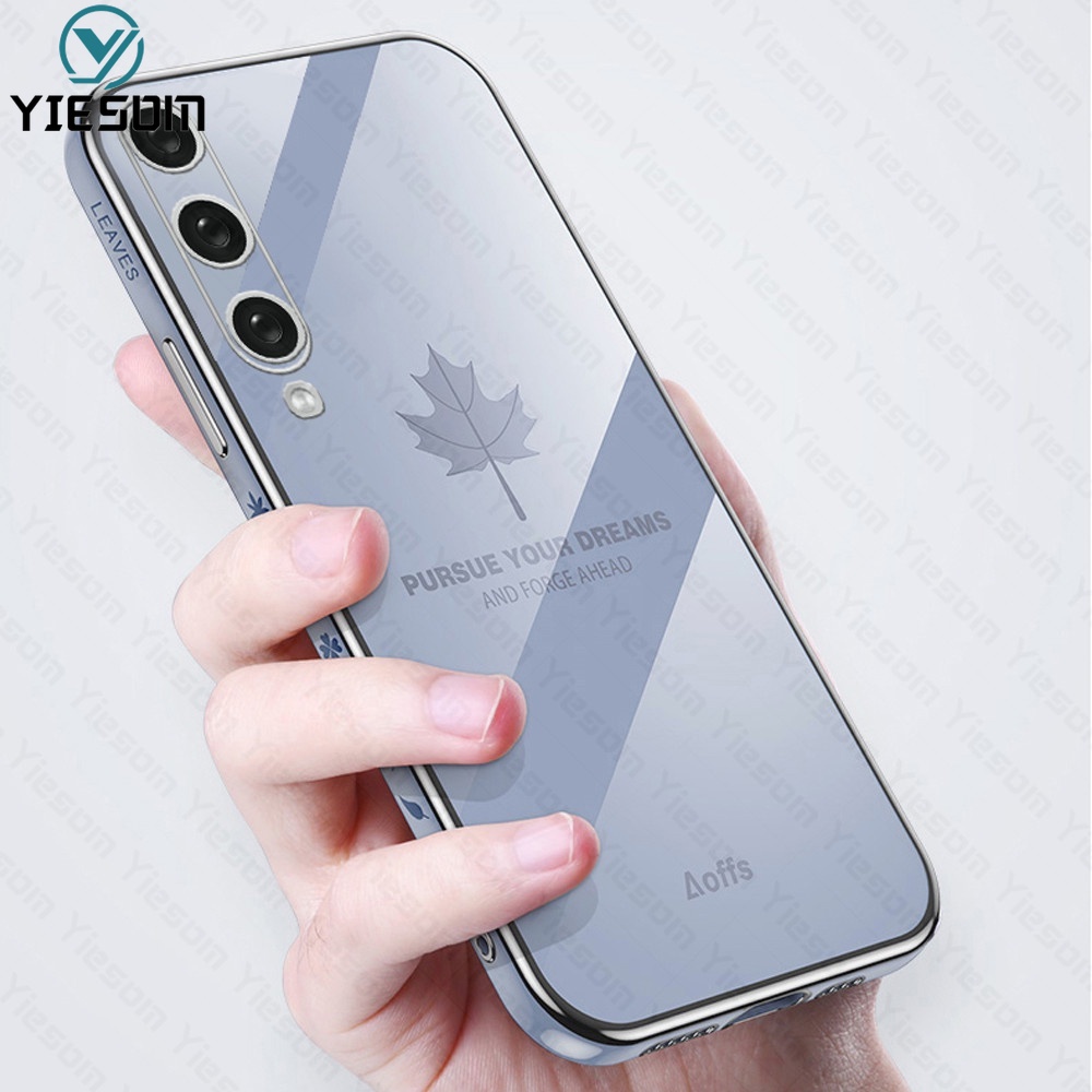 Ốp Điện Thoại Viền Vuông Chống Sốc Sang Trọng Cho Samsung Galaxy A21S A11 A10S A20S A10 A20 A30 A50 A50S A30S A70 A70S A7 2018 A750