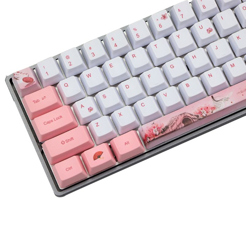 Bộ 73 Nút Thay Thế Bằng Nhựa PBT Cho Bàn Phím Cơ