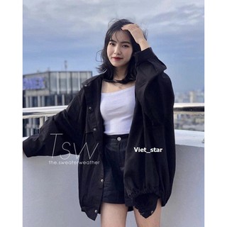 Áo Khoác KAKI SIMPLE JACKET Túi Hộp Dây Rút Eo Unisex Hot Trend - VIECENTRE