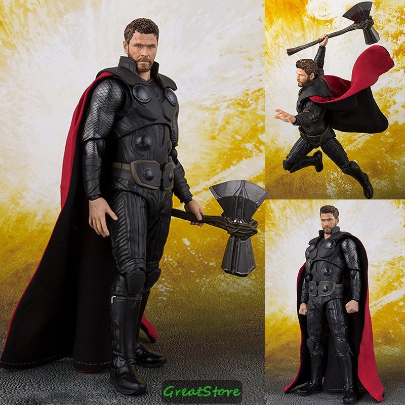 MÔ HÌNH NHÂN VẬT THOR AVENGERS 4 INFINITY WAR CỬ ĐỘNG ĐƯỢC