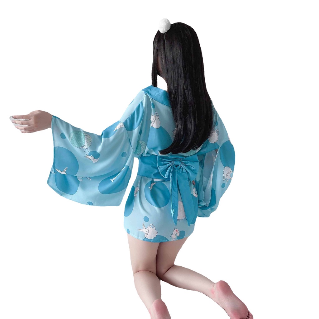 Bộ đồ ngủ kimono in họa tiết heo hoạt hình dễ thương phong cách Nhật Bản cho nữ
 | BigBuy360 - bigbuy360.vn