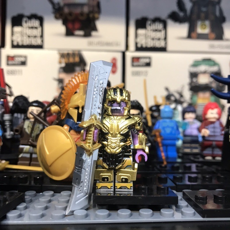 lego Thanos mô hình nhân vật Marvel nonlego