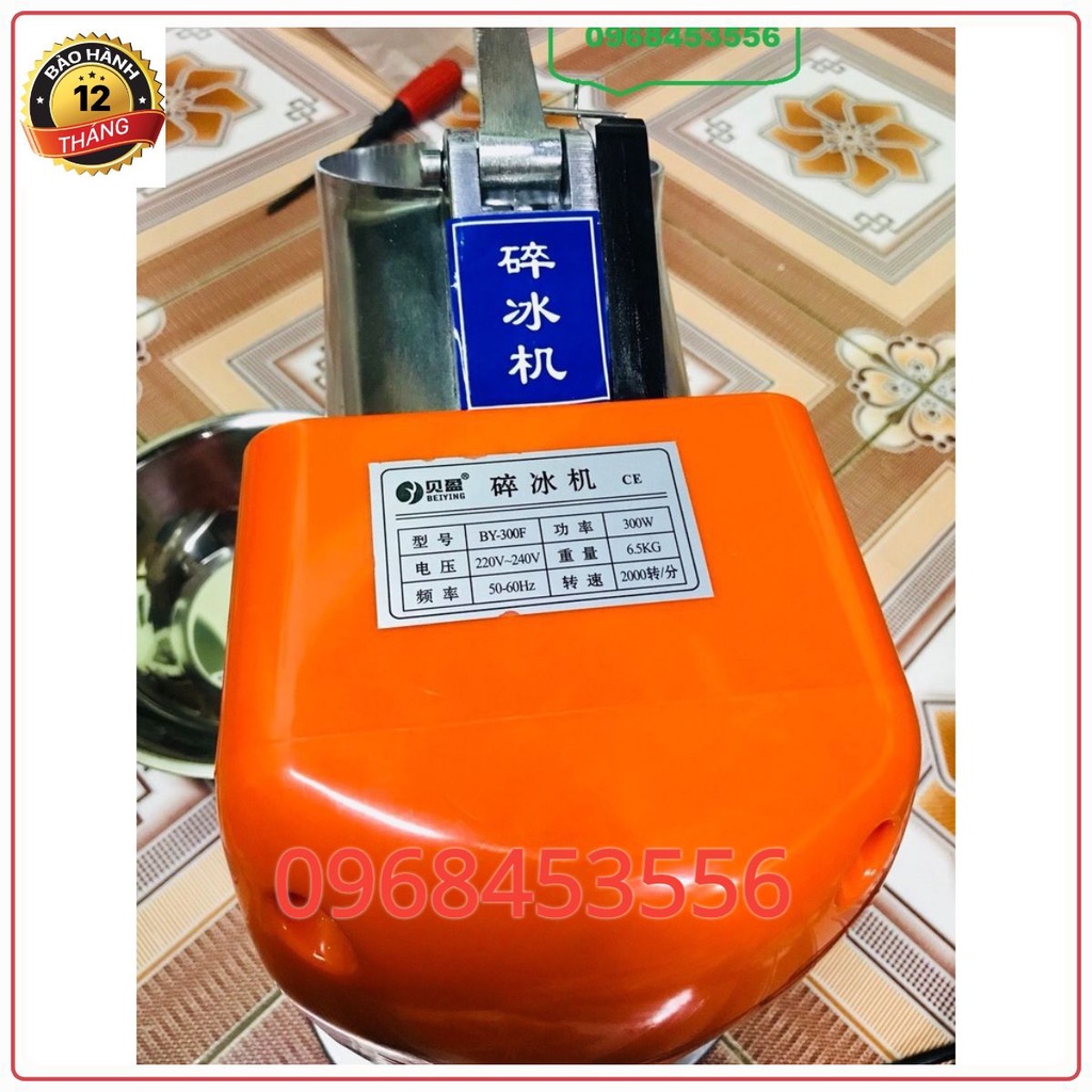 Máy bào-đá-xay đá 2 lưỡi dao nhập khẩu đài loan