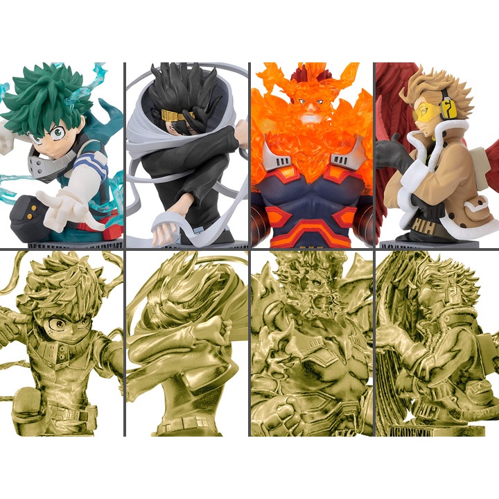 figure My Hero Academia Bust Up Heroes - mô hình nhân vật chính hãng F-Toys
