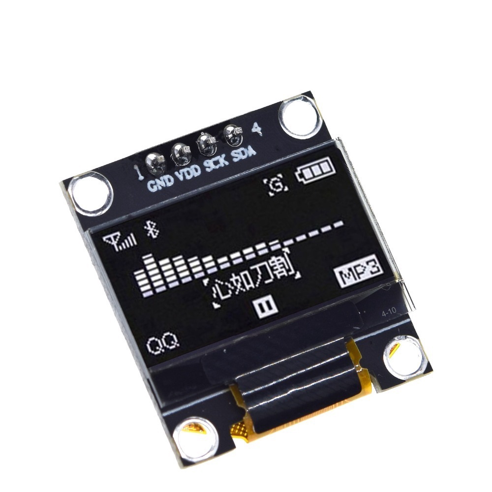 Mô Đun Màn Hình OLED 0.96 inch OLED 128X64 I2C SSD1306 12864 LCD GND Vd SCK SDA