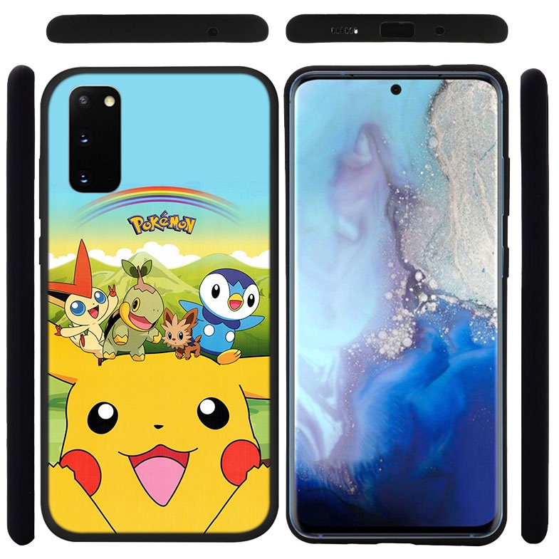 Ốp Điện Thoại Mềm Hình Pokemon 86HT Cho Samsung Galaxy J4 J5 J6 J7 J730 J8 Plus Prime Core Pro Duo