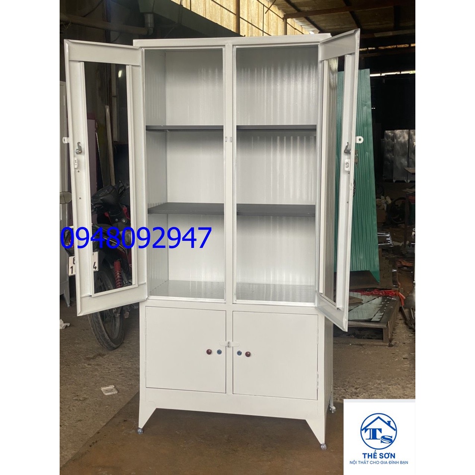 Tủ hồ sơ có kiếng 1m8x90