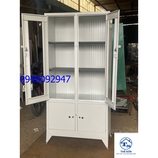 Tủ hồ sơ có kiếng 1m8x90 (HCM)