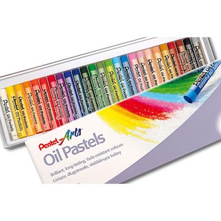 Màu sáp dầu Pentel 25 màu