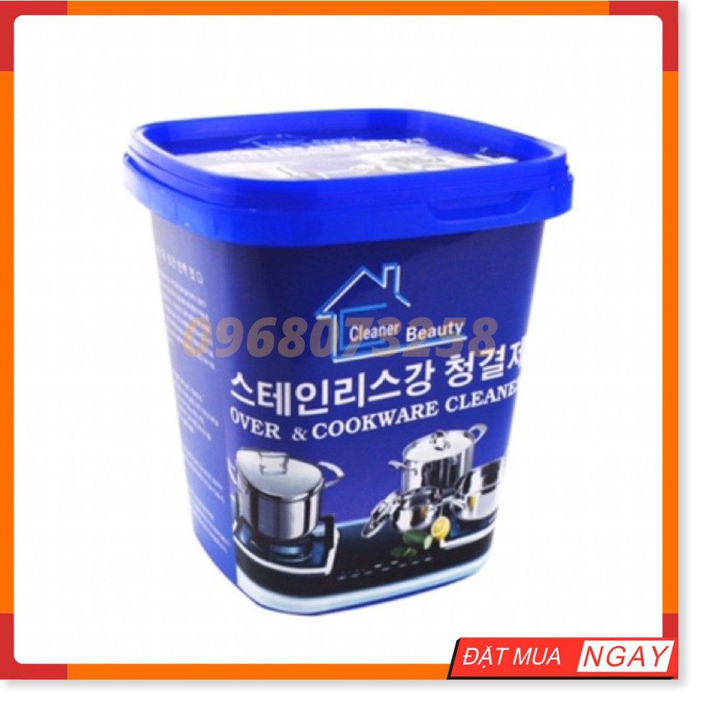 Kem Tẩy Xoong Nồi Hàn Quốc – Kem Tẩy Rửa Đa Năng Nhà Bếp Rửa Sạch Vết Bẩn Cọ Trắng Bóng