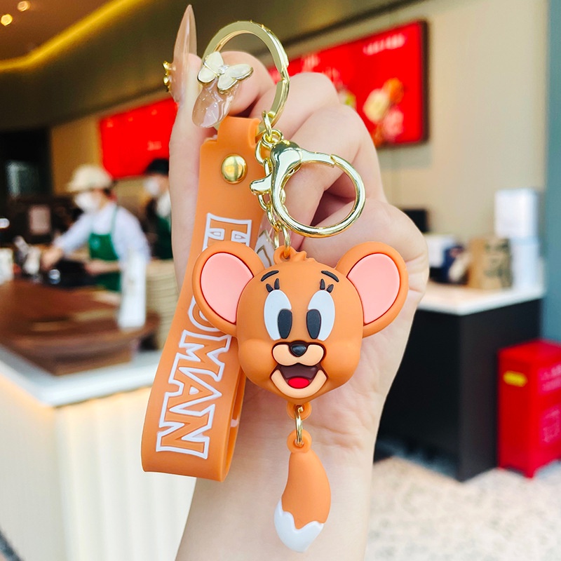 Móc Khóa Cute KOBI Cao Cấp, Móc Khóa Hoạt Hình Tom Jerry Đủ Màu Sắc Phiên Bản Hot Trend TikTok 2022