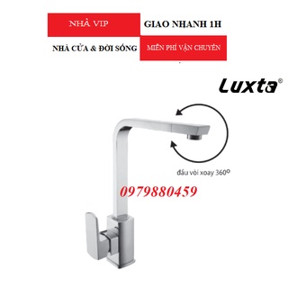 Vòi rửa chén nóng lạnh Luxta L3225, Bảo hành 5 năm