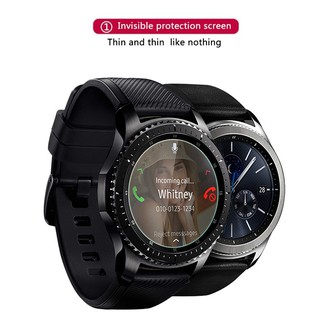 Kính cường lực cao cấp 9H 2.5D cho đồng hồ Samsung Gear S3 Classic/S3 Frontier LTE